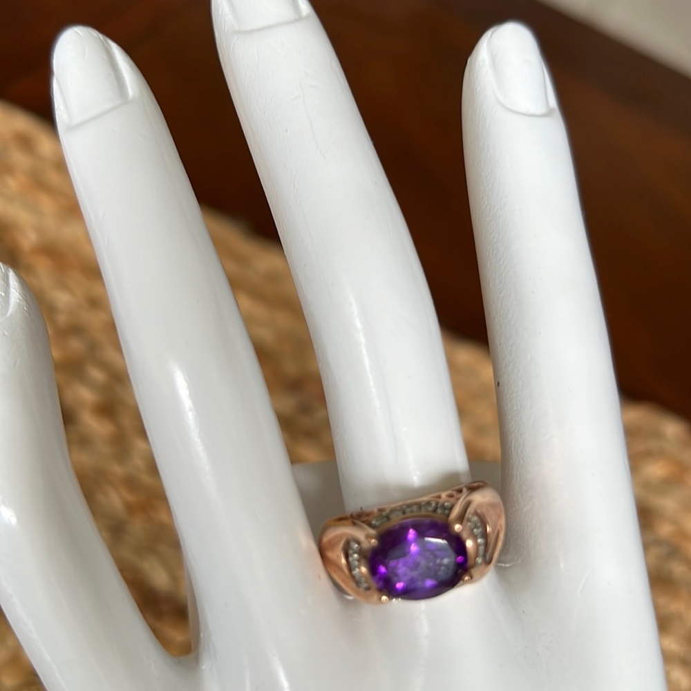 Amethyst ring
